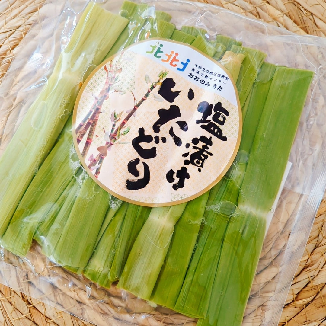 高知県民ソウルフード⁈ビールが進む♪塩漬けいたどりの【無限】メンマ 作り方1